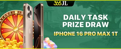 Daily Login Bonus + iPhone 16 Prize Draw promotion